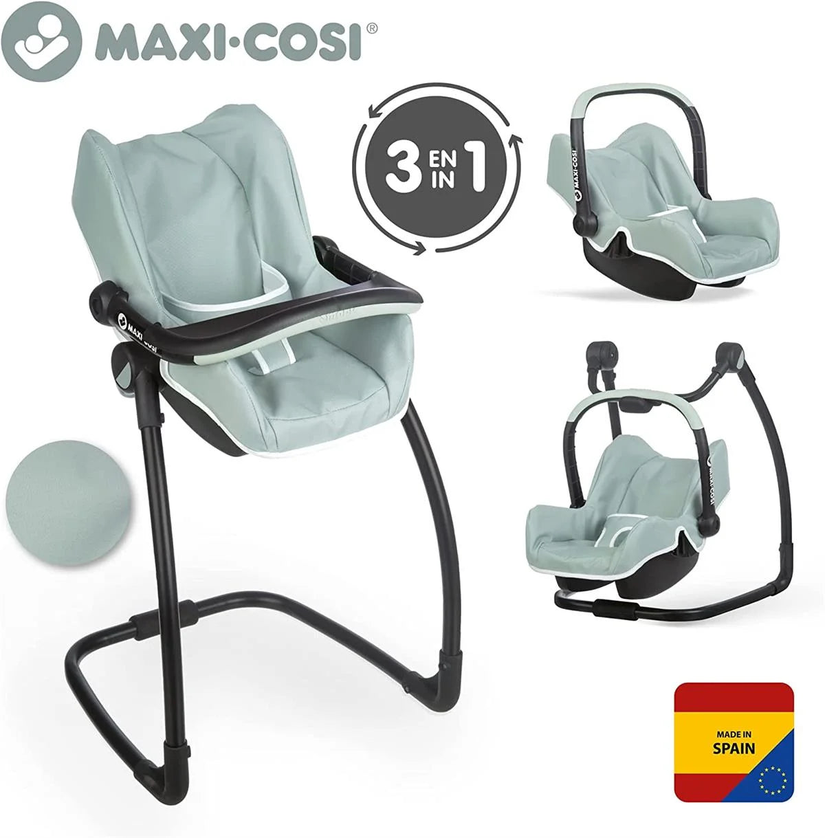 maxi cosi mama sandalyesi Smoby Maxi-Cosi Oyuncak Bebek Mama Sandalyesi Puset ve Salıncak