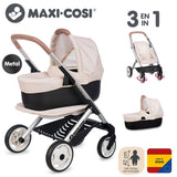 Smoby Maxi-Cosi&Quinny 3'ü 1 Arada Oyuncak Bebek Arabası - Bej 253122