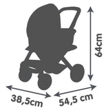 Smoby Maxi-Cosi&Quinny 3'ü 1 Arada Oyuncak Bebek Arabası - Bej 253122