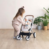 Smoby Maxi-Cosi&Quinny Oyuncak İkiz Bebek Arabası - Bej 253222