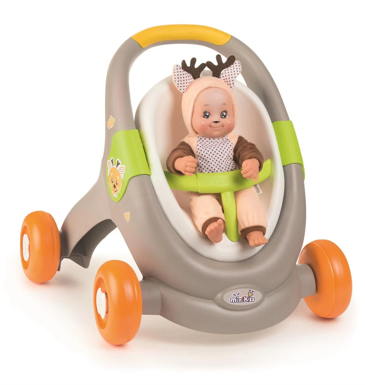 Smoby Minikiss Animal 3'ü1 Arada Yürüteç 210206