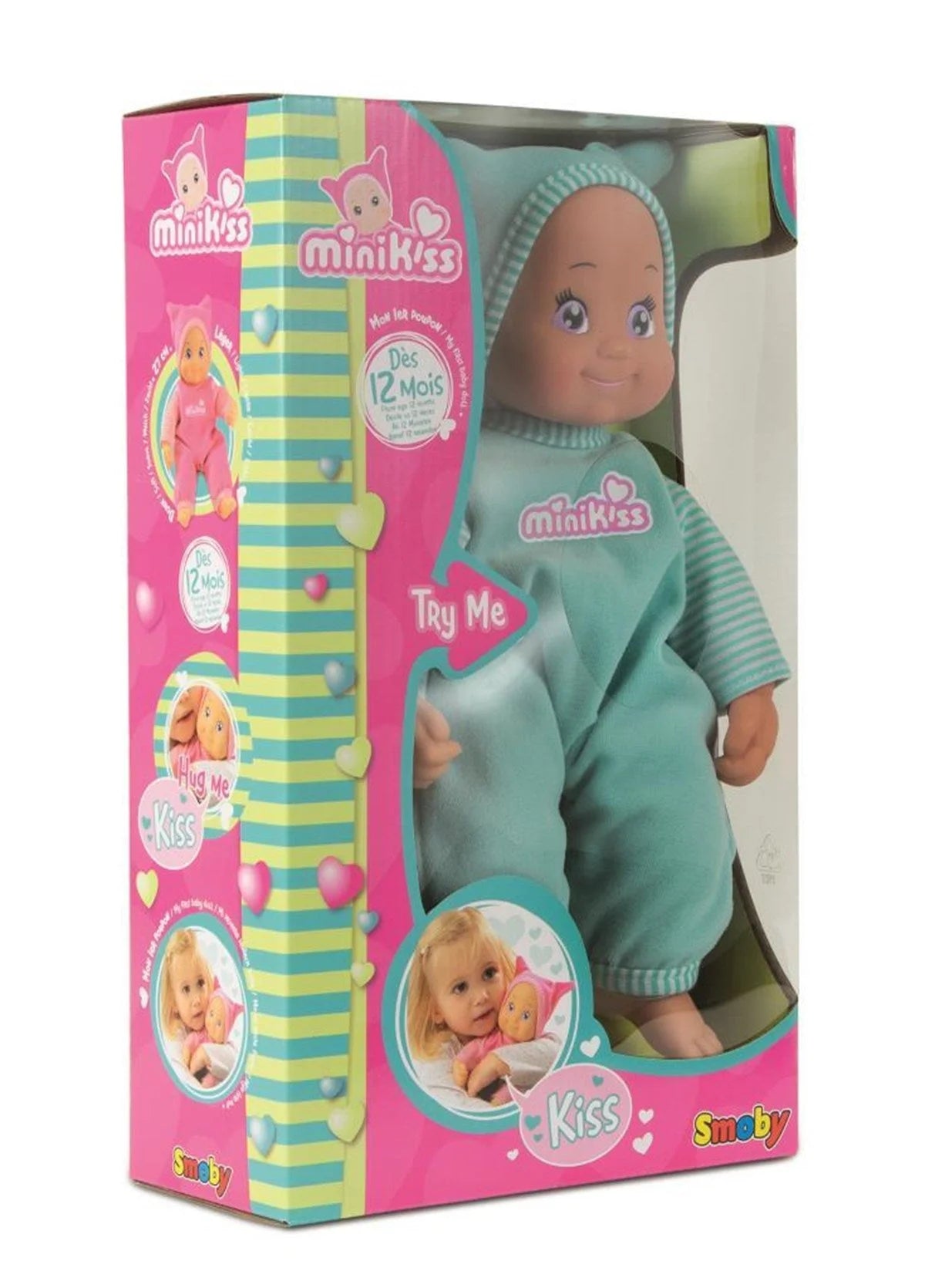 Smoby Minikiss Bebekler Serisi - Mavi Kostümlü 210102 | Toysall