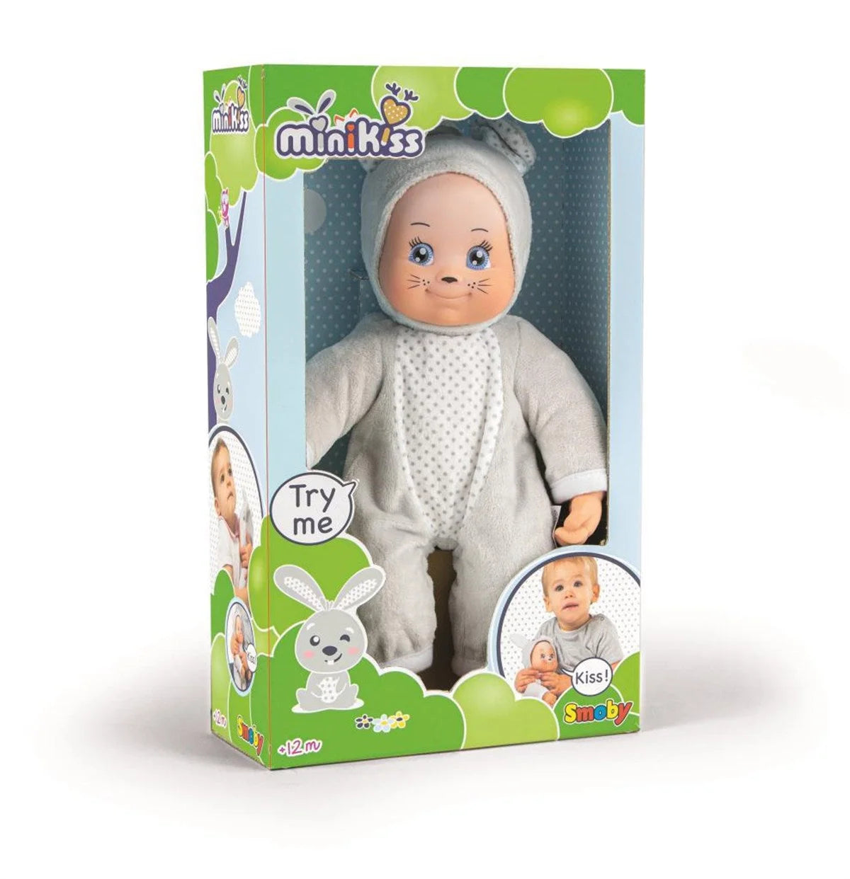 Smoby Minikiss Bebekler Serisi - Tavşan Kostümlü 210121 | Toysall