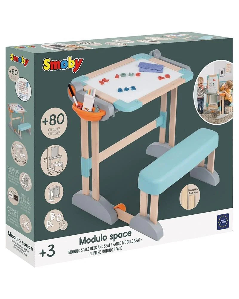 Smoby Modüler Uzay Çalışma Masası ve Yazı Tahtası 420304 | Toysall