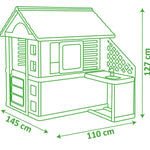 Smoby Mutfaklı Doğa Oyun Evi 810713 | Toysall