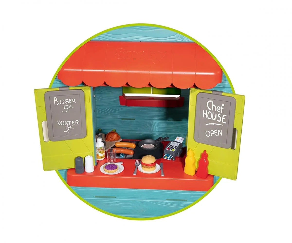 Smoby Mutfaklı Şefin Oyun Evi 810403 | Toysall