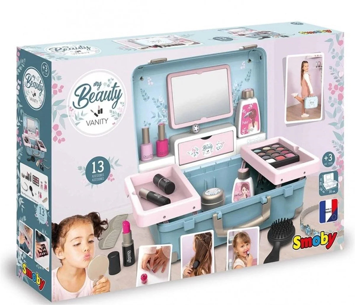 Smoby My Beauty Güzellik Kozmetik Çantası Oyuncak Seti 320148 | Toysall