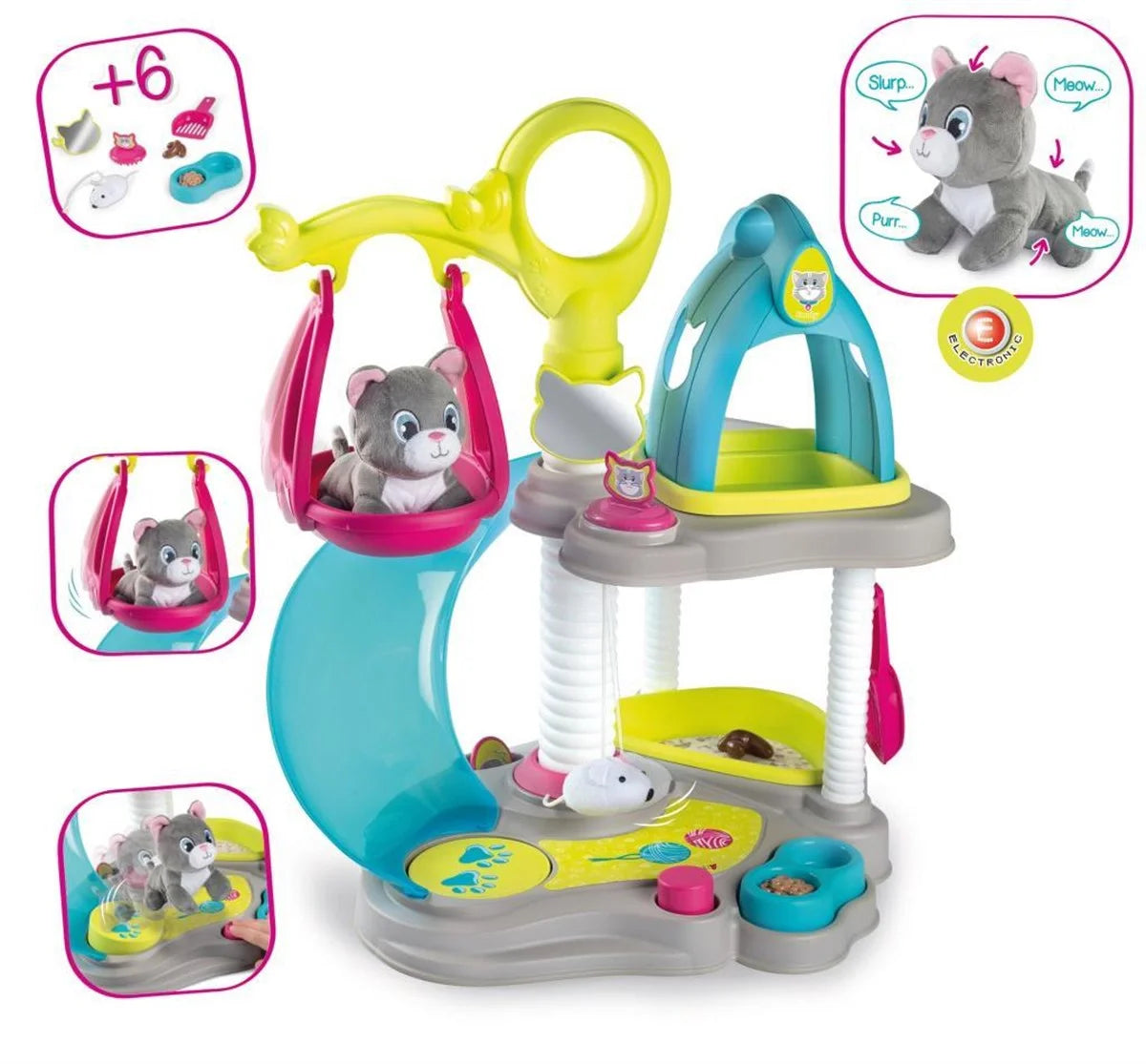 Smoby Oyuncak Kedi Oyun Evi 340400 | Toysall