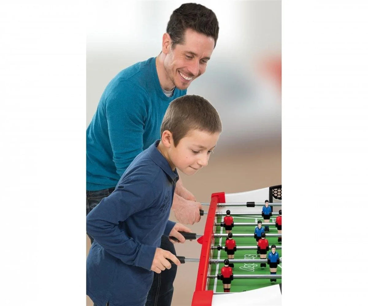 Smoby Powerplay 4 ü1 Arada Oyun Masası Seti : Langırt-Bilardo-Masa Tenisi-Hokey 640001 | Toysall