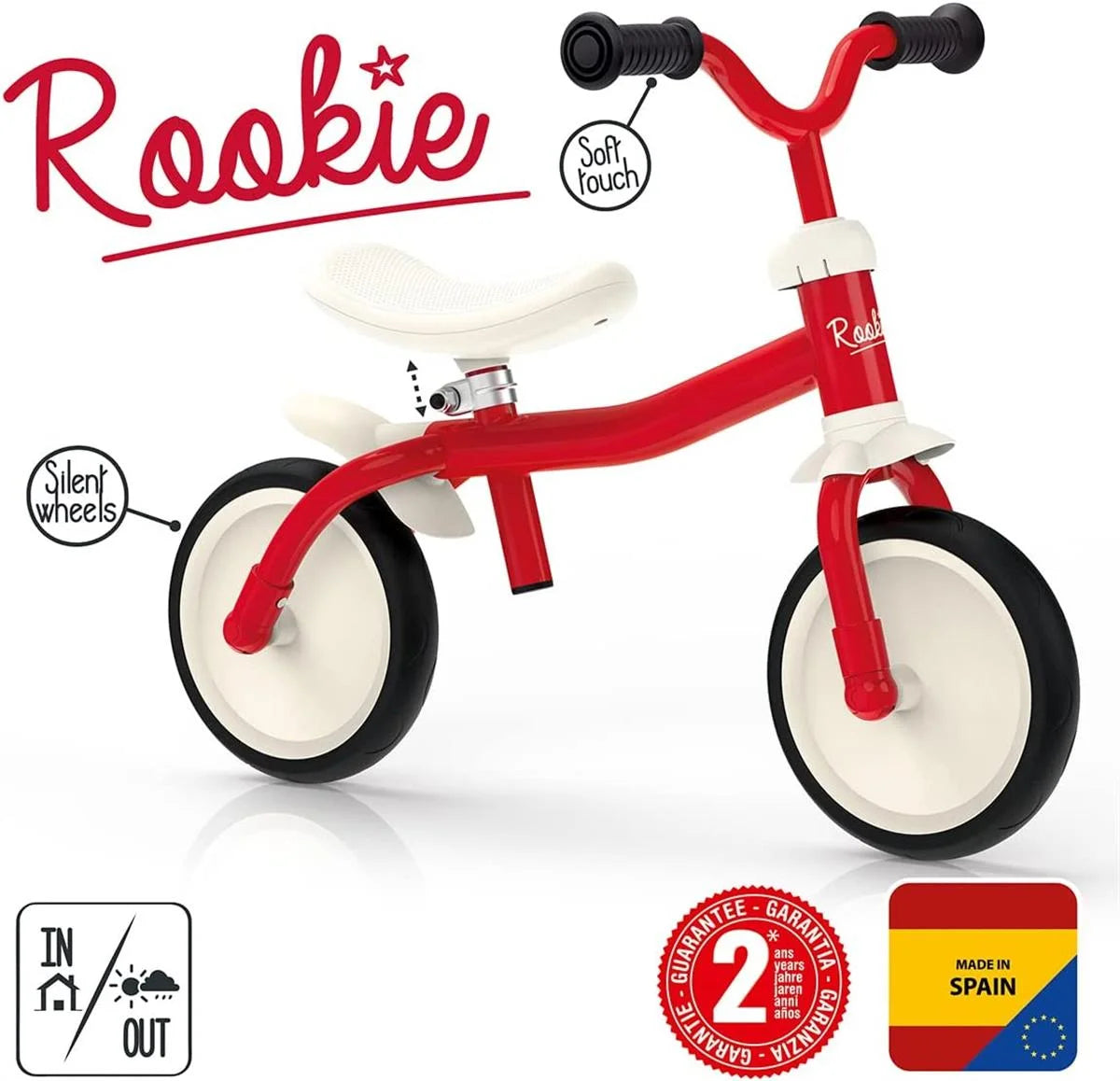 Smoby Rookie Balance 2 Tekerlekli Denge Bisikleti 770400 | Toysall