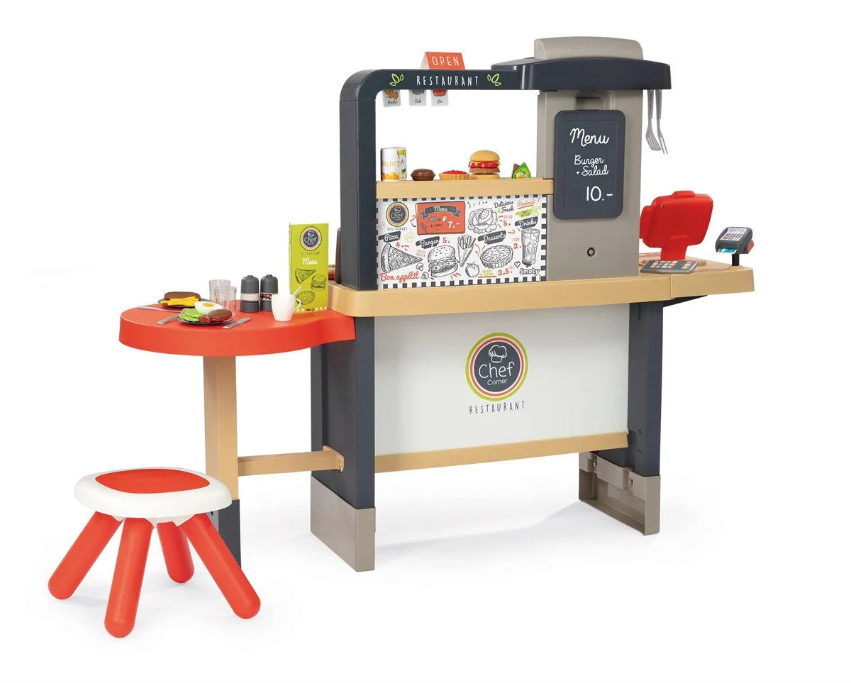 Smoby Şefin Köşe Restaurantı Mutfak Seti 312303 | Toysall