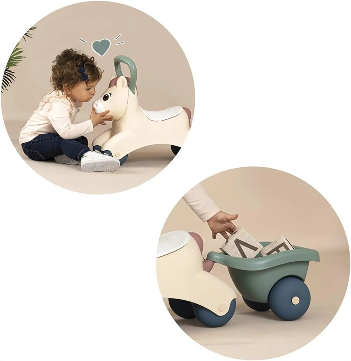 Smoby Sevimli Baby Pony Bingit Araç 140502 | Toysall