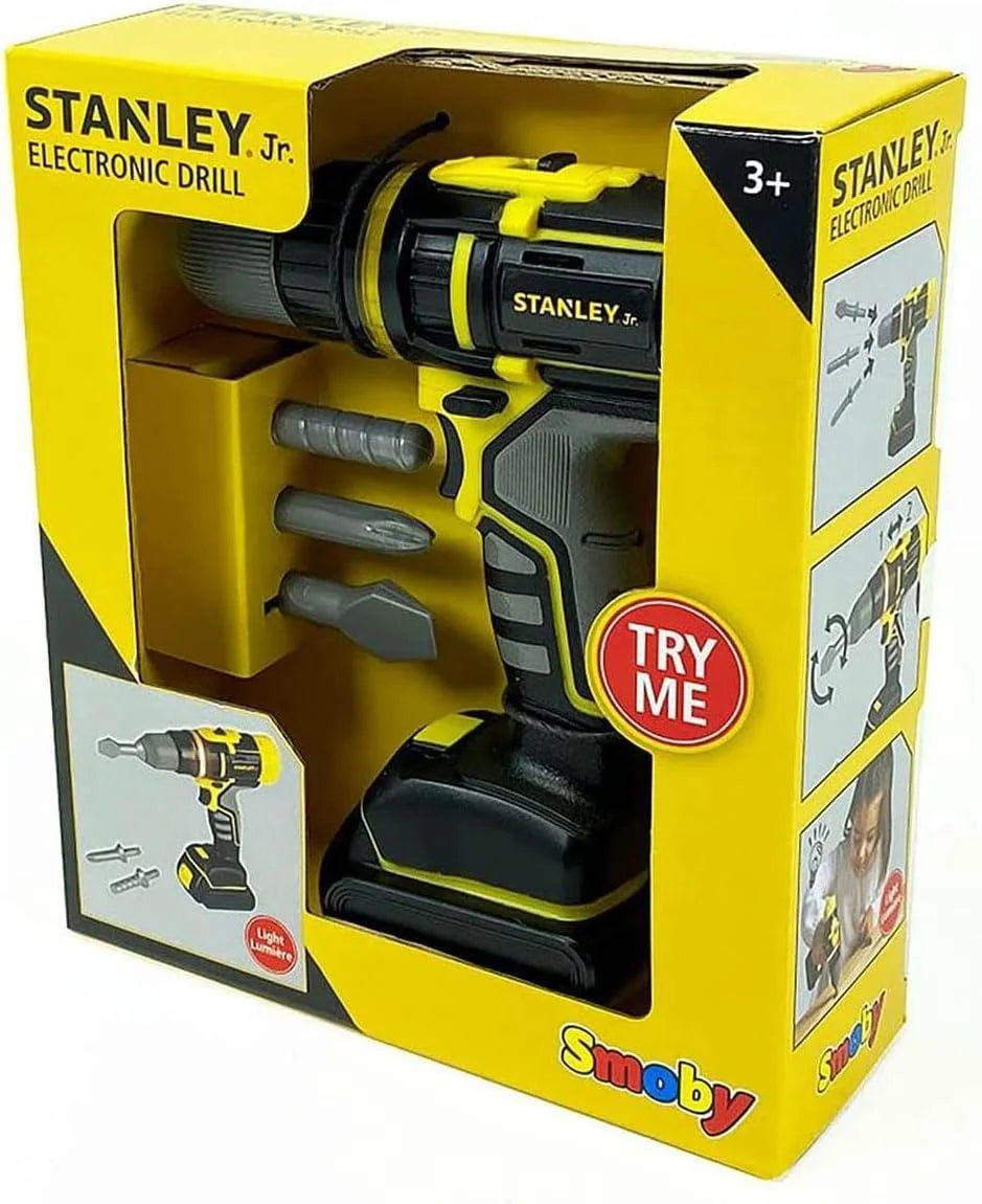 Smoby Stanley Elektronik Pilli Oyuncak Matkap 360122 | Toysall