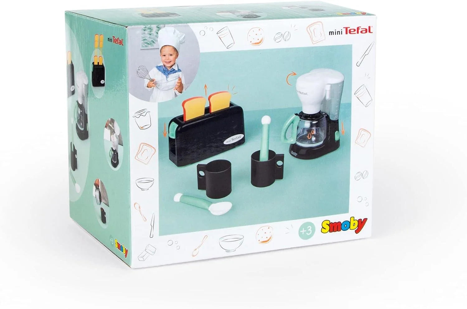 Smoby Tefal Kahvaltı Seti 310599 | Toysall