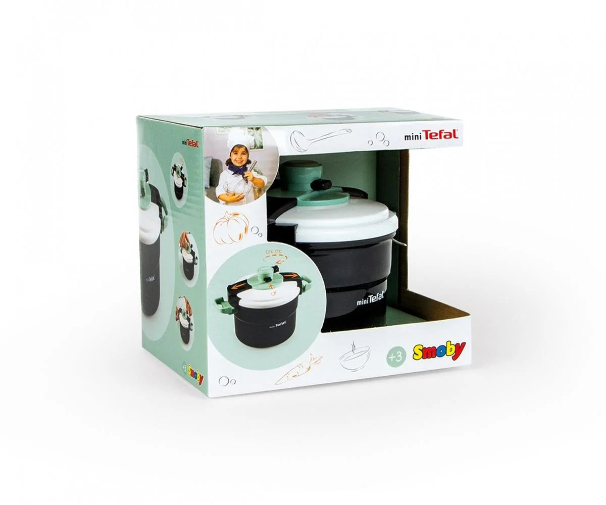 Smoby Tefal Oyuncak Düdüklü Tencere - Siyah 310510 | Toysall