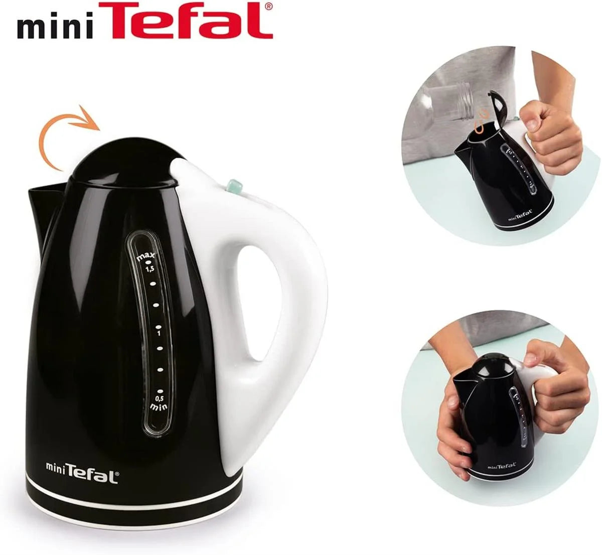 Smoby Tefal Oyuncak Kettle - Siyah 310543 | Toysall