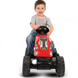 Smoby XL Römorklu Pedallı Traktör - Kırmızı 710108 | Toysall