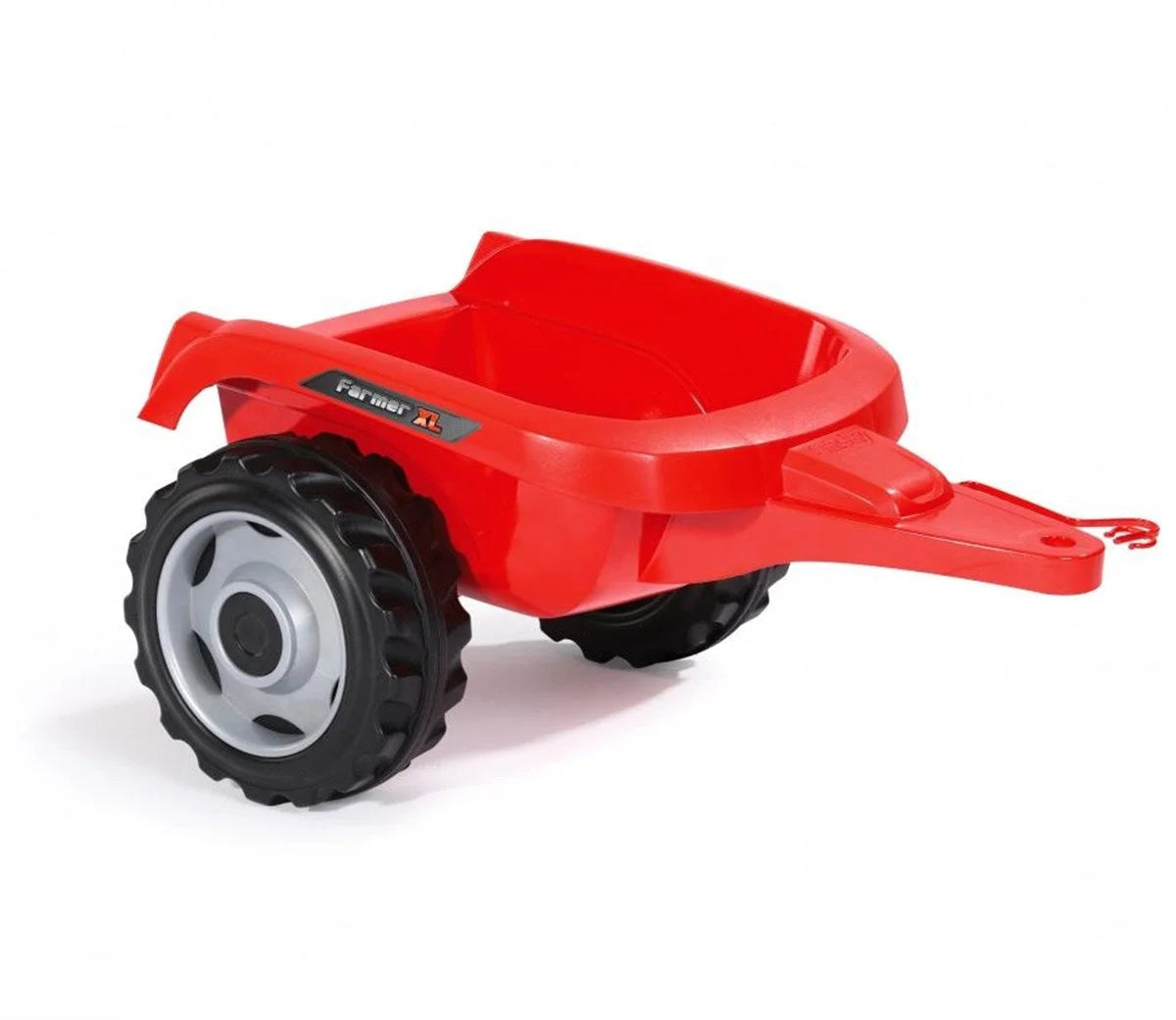 Smoby XL Römorklu Pedallı Traktör - Kırmızı 710108 | Toysall