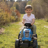 Smoby XL Römorklu Pedallı Traktör - Mavi 710129