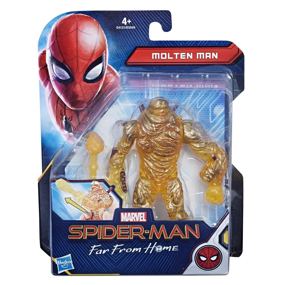 Spider Man Ffh 6In Figür Ast. Molten Man E3549-E4121 | Toysall