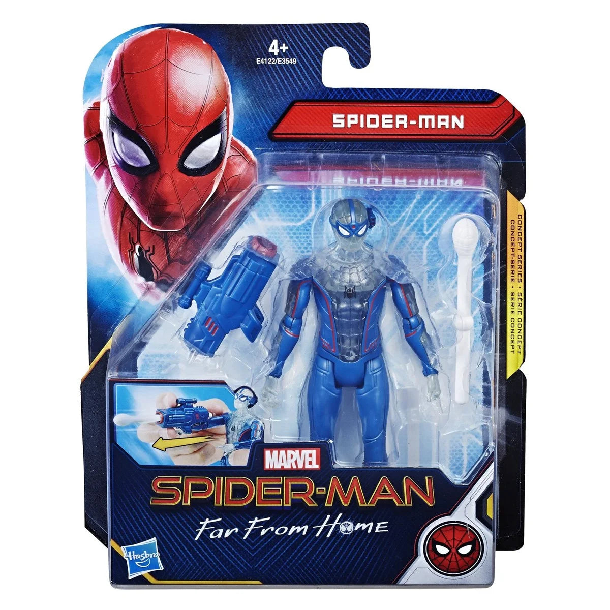 Spider Man Ffh 6In Figür Ast. Spider-Man Mavi E3549-E4122 | Toysall