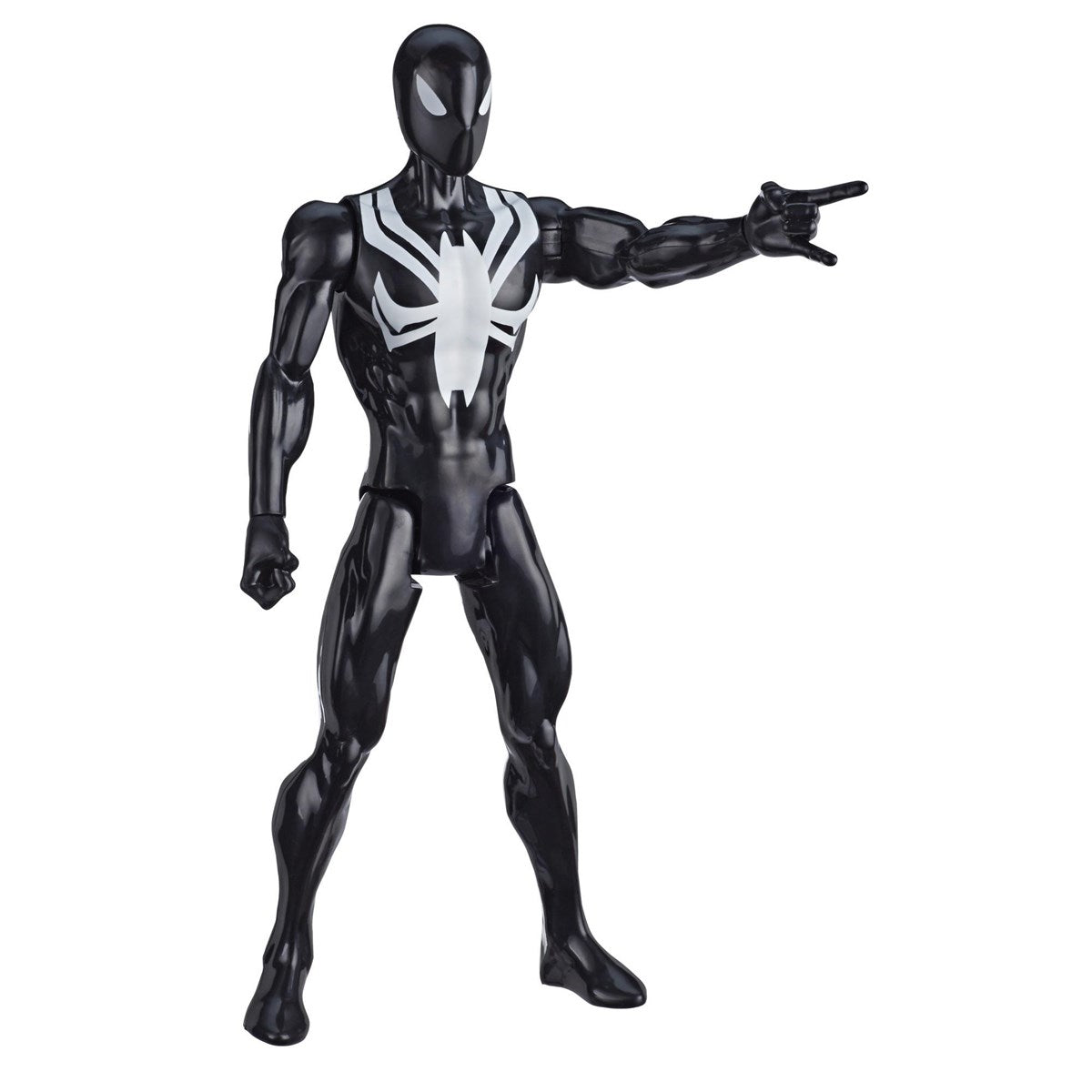 Spider-Man Titan Hero Web Warriors Figür - Black Suit Spiderman E7329-E8523 | Toysall