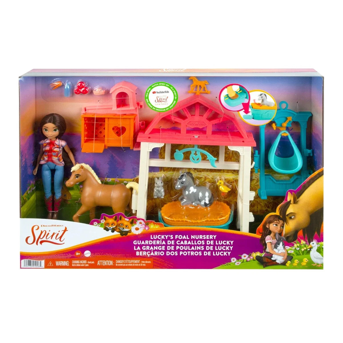 Spirit Lucky'nin Bakım Odası Oyun Seti HCH37 | Toysall