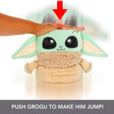 Star Wars Jumping Grogu Özellikli Peluş Figür HPG48