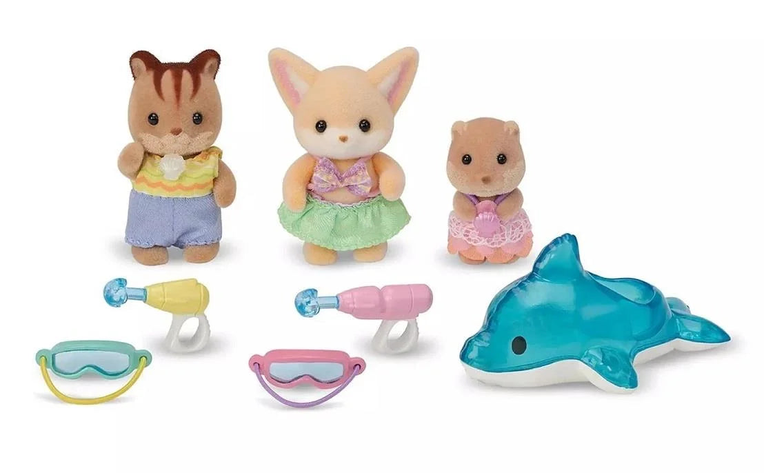 Sylvanian Families Anaokulu Arkadaşları Havuz Eğlencesi Üçlüsü 5749 | Toysall