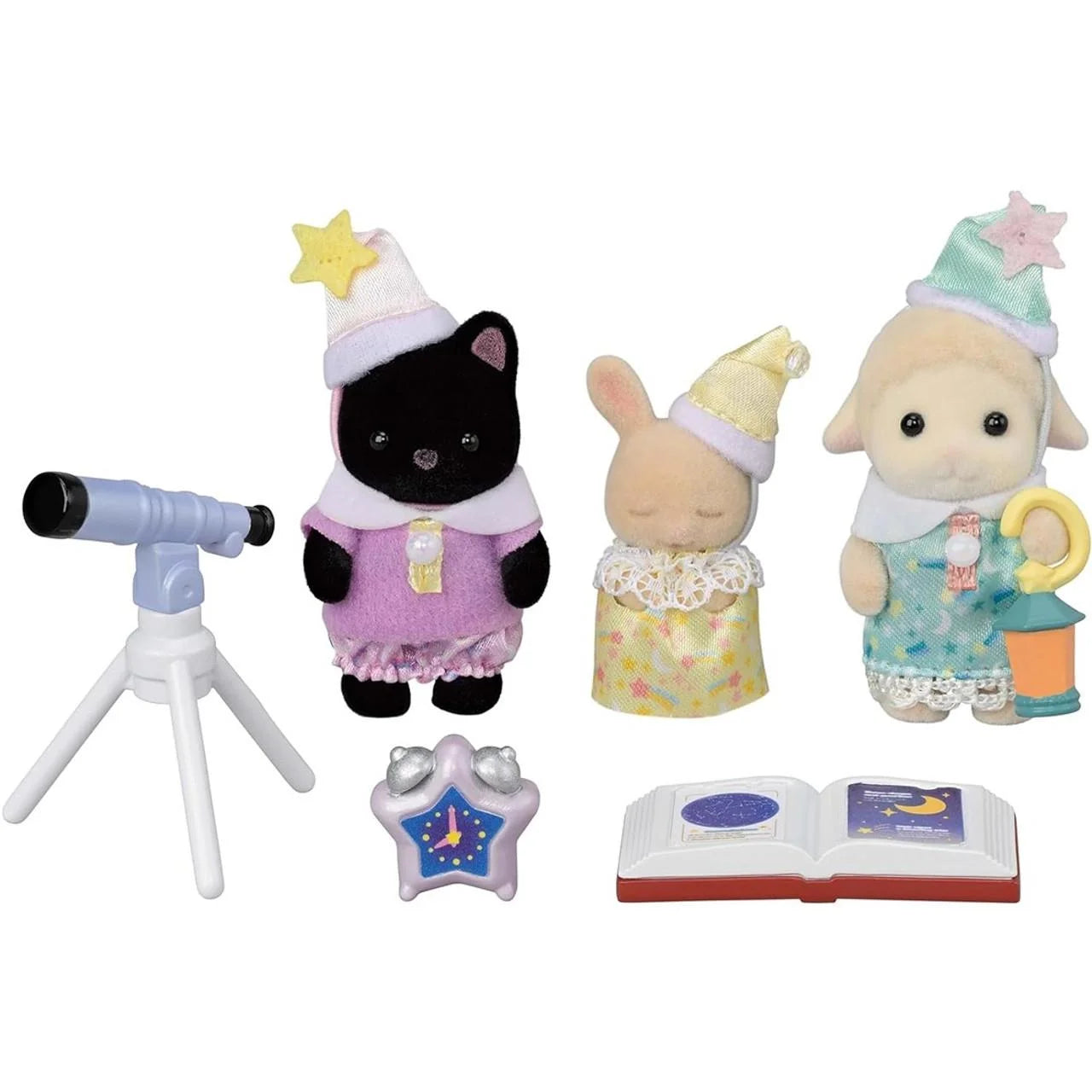 Sylvanian Families Anaokulu Arkadaşları Pijama Partisi Üçlüsü 5750 | Toysall