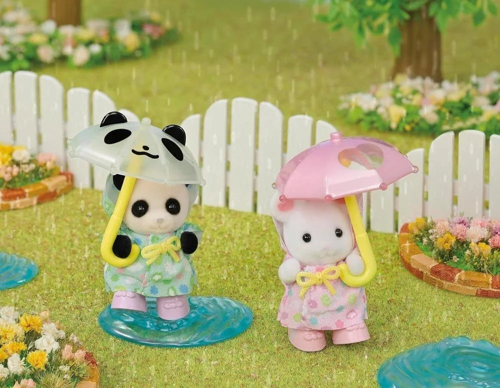 Sylvanian Families Anaokulu Arkadaşları Yağmurlu Gün İkilisi 5748 | Toysall