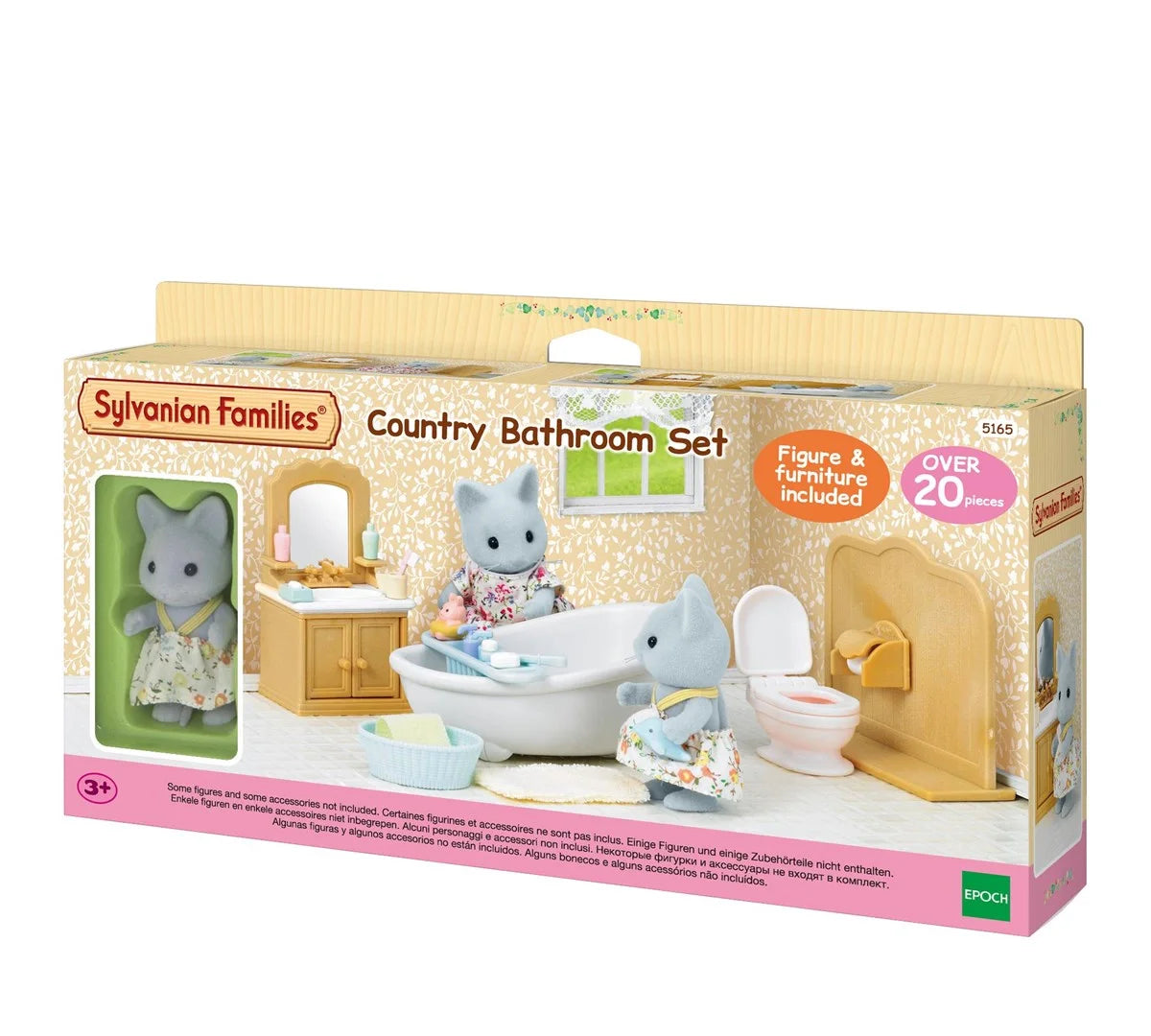 Sylvanian Families Anne Kedi ve Banyo Seti 5165 | Toysall