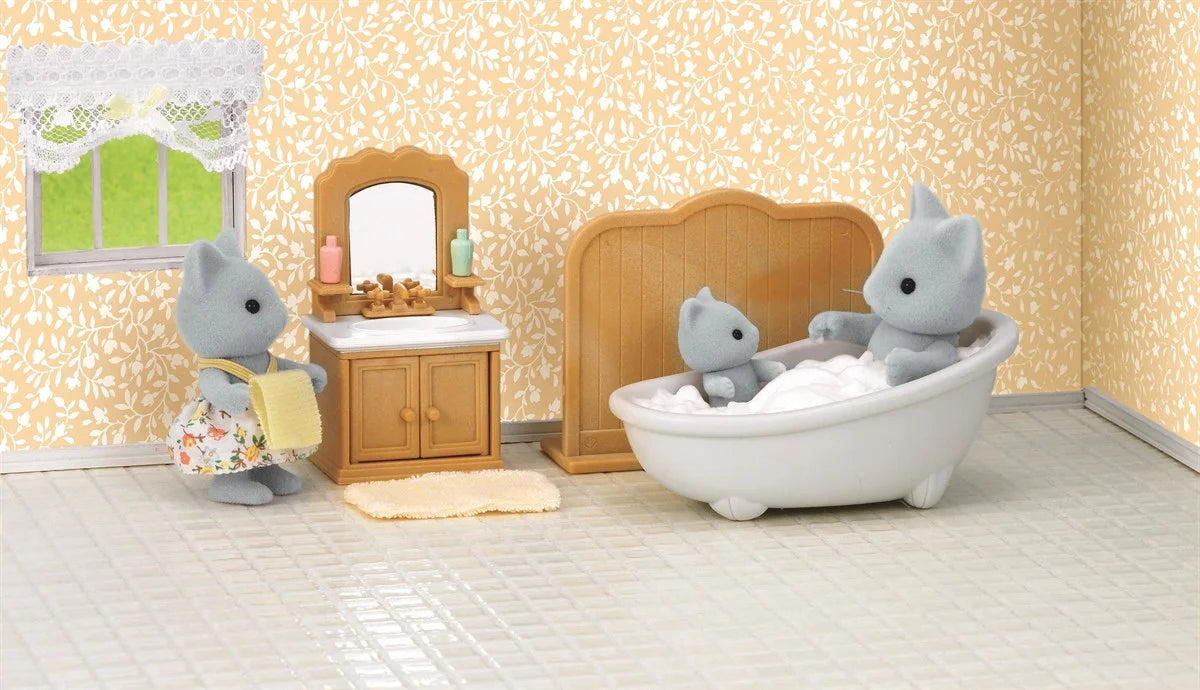 Sylvanian Families Anne Kedi ve Banyo Seti 5165 | Toysall