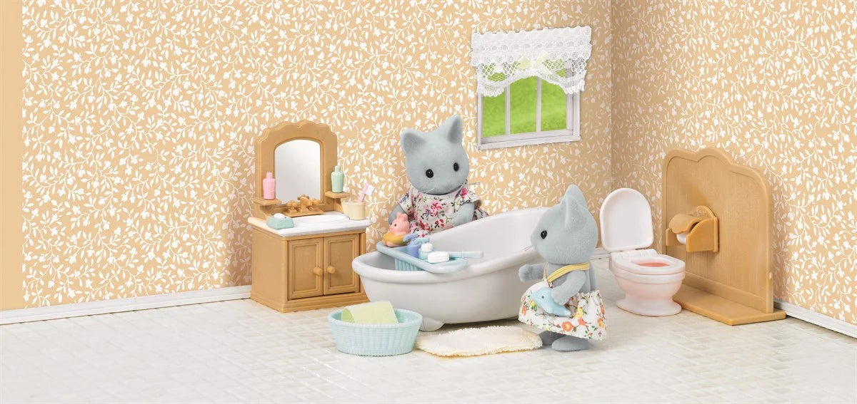 Sylvanian Families Anne Kedi ve Banyo Seti 5165 | Toysall