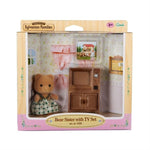 Sylvanian Families Ayı Kız Kardeş TV Set 5143 | Toysall