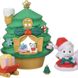 Sylvanian Families Bebek Noel Baba'nın Yılbaşı Ağaç Evi 5822