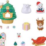 Sylvanian Families Bebek Noel Baba'nın Yılbaşı Ağaç Evi 5822