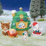Sylvanian Families Bebek Noel Baba'nın Yılbaşı Ağaç Evi 5822