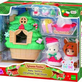 Sylvanian Families Bebek Noel Baba'nın Yılbaşı Ağaç Evi 5822