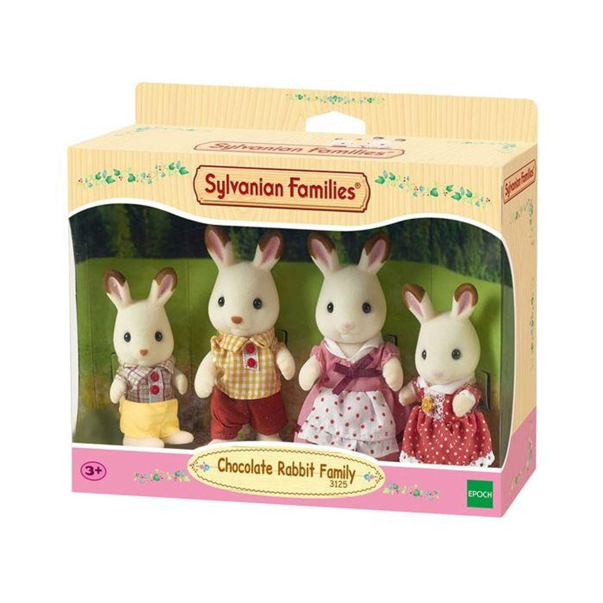 Sylvanian Families Çikolata Kulaklı Tavşan Ailesi  4150 | Toysall