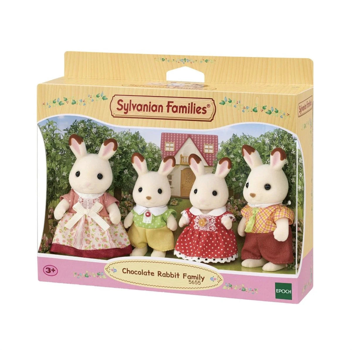 Sylvanian Families Çikolata Kulaklı Tavşan Ailesi 5655 | Toysall