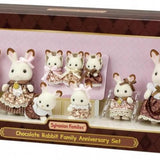 Sylvanian Families Çikolata Kulaklı Tavşan Ailesi Yıldönümü Seti 5848