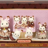Sylvanian Families Çikolata Kulaklı Tavşan Ailesi Yıldönümü Seti 5848