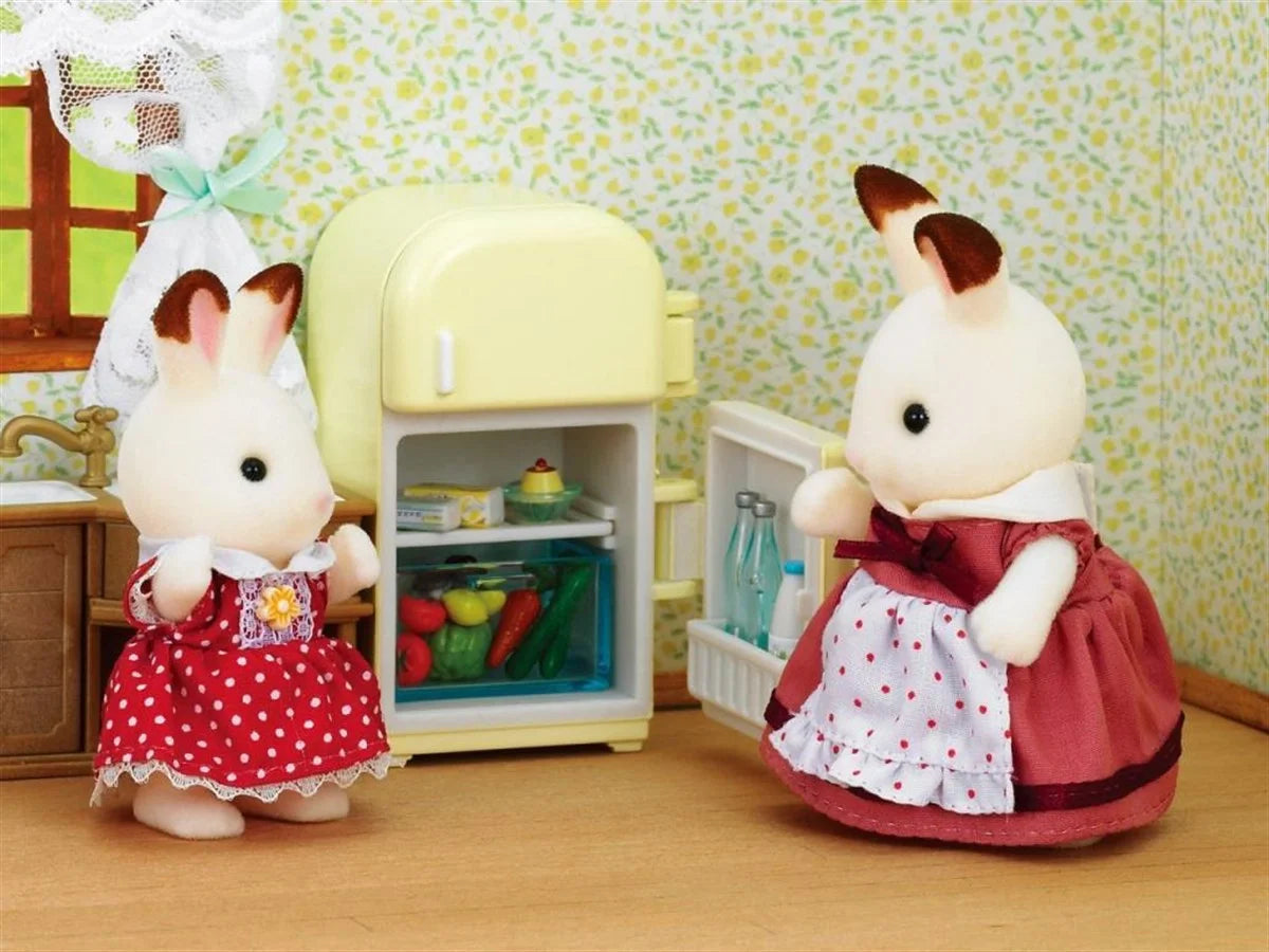 Sylvanian Families Çikolata Kulaklı Tavşan Anne Ve Buzdolabı 5014 | Toysall