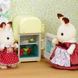 Sylvanian Families Çikolata Kulaklı Tavşan Anne Ve Buzdolabı 5014 | Toysall