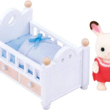 Sylvanian Families Çikolata Kulaklı Tavşan Bebek ve Yatağı 5017 | Toysall