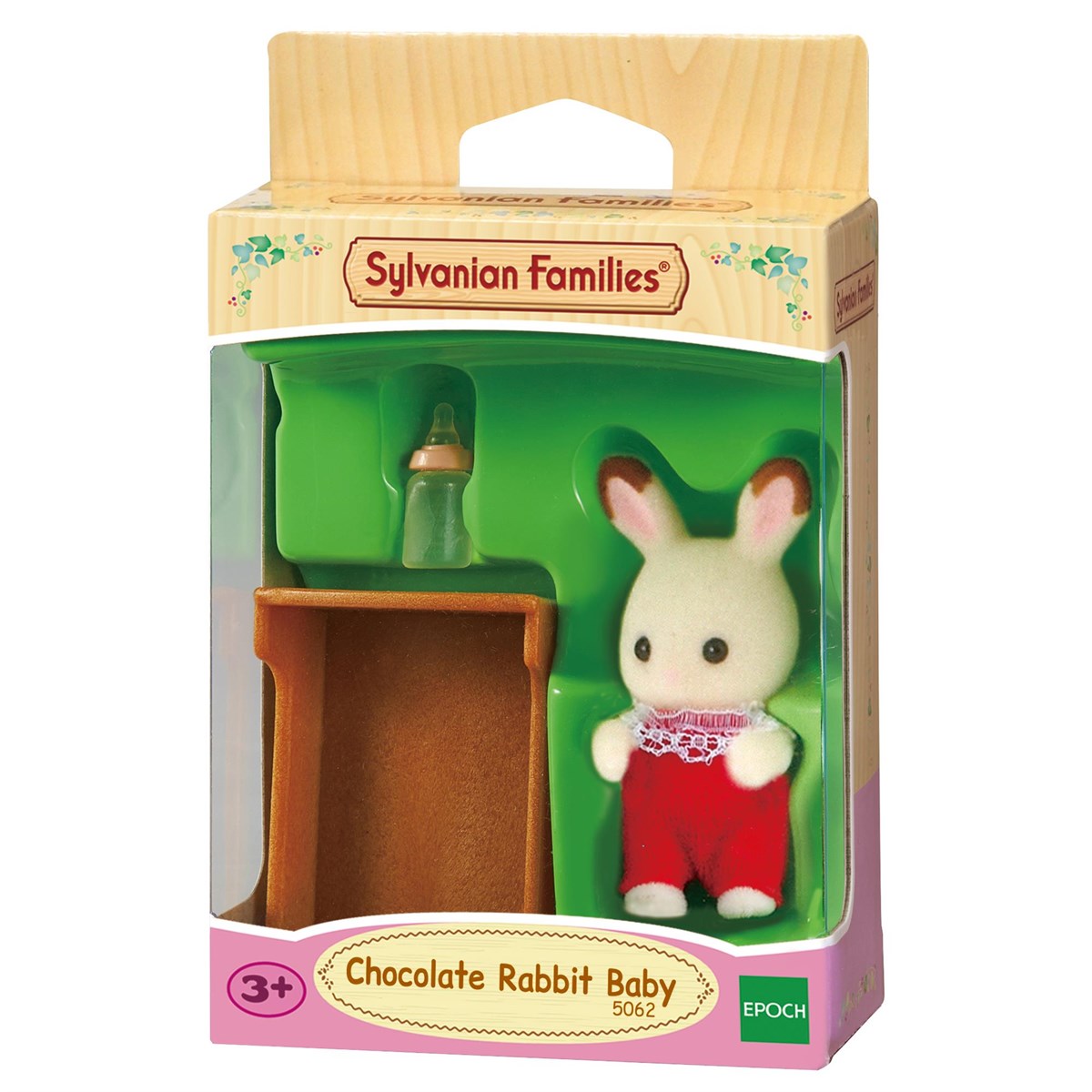 Sylvanian Families Çikolata Kulaklı Tavşan Bebek ve Beşiği 5062 | Toysall