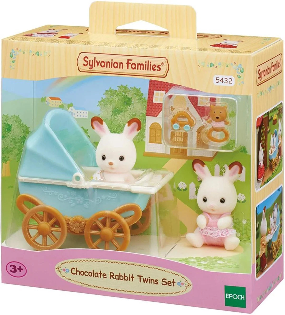 Sylvanian Families Çikolata Kulaklı Tavşan İkizler 5432 | Toysall