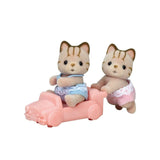 Sylvanian Families Çizgili Kedi İkizler 5429 | Toysall