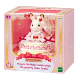 Sylvanian Families Freya’nın Doğum Günü Çilekli Pasta Elbisesi 5847